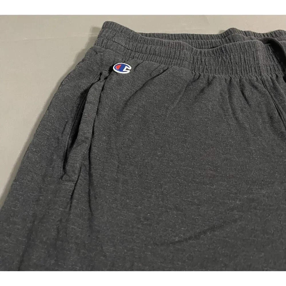 Champion Georgia Bulldogs Fleece Sweatpants XL UGA Logo Gray Excellent Cond